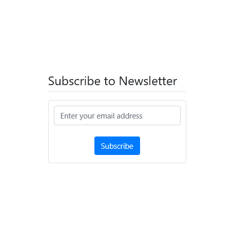 v8.0 and Up - PHP ProBid Home Page Extras - Subscribe to Newsletters - Left Column - Custom Install Only