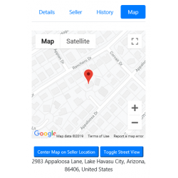 v8.0 and Up - PHP ProBid Google Map on Listing Details Page - Custom Install Only